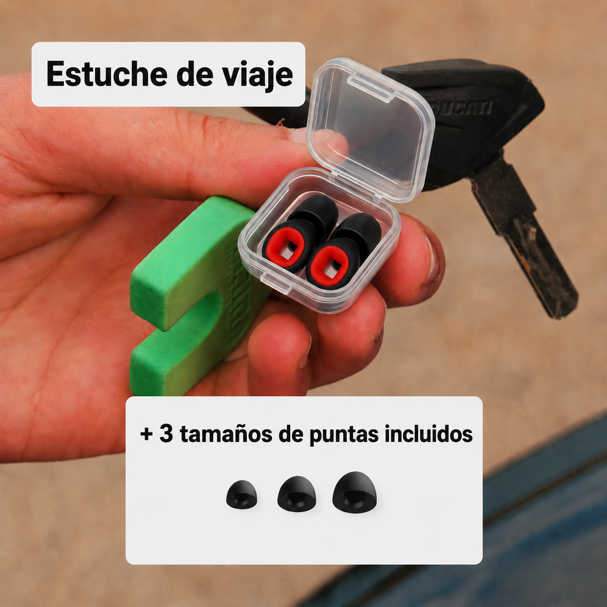2X1 - Chau ruido de viento, protegé tu audicion