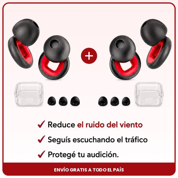 2X1 - Chau ruido de viento, protegé tu audicion