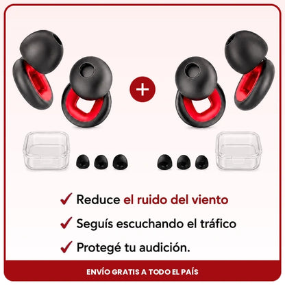 2X1 - Chau ruido de viento, protegé tu audicion